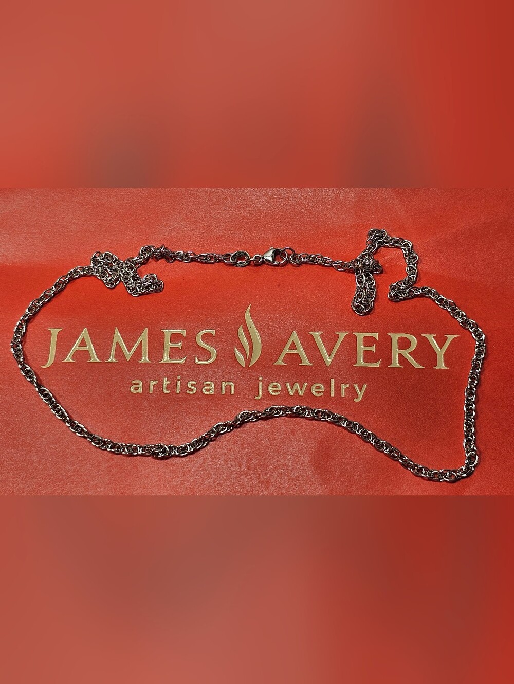 James Avery Sterling Chain